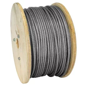   Kötél MGM Zn+PVC, 2/3.5 mm, acélsodrony, műanyag bevonatú, H-100 m