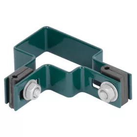   Strend Pro EUROSTANDARD, Bilincs szögletes oszlophoz, 60x40 mm, zöld, Zn+PVC, RAL6005