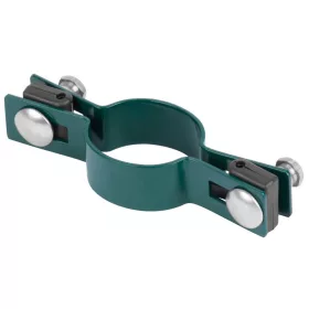   Strend Pro EUROSTANDARD, Bilincs kerek oszlophoz, 38 mm, zöld, Zn+PVC, RAL6005