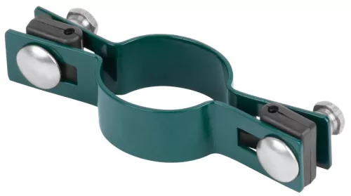 Strend Pro EUROSTANDARD, Bilincs kerek oszlophoz, 38 mm, zöld, Zn+PVC, RAL6005