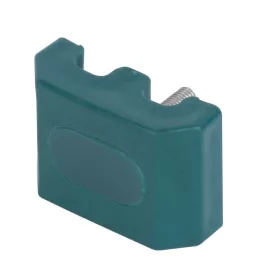   Strend Pro EUROSTANDARD, Rögzítő kerítés panelhez, 60x40 mm, zöld, csavarral együtt, M alakú