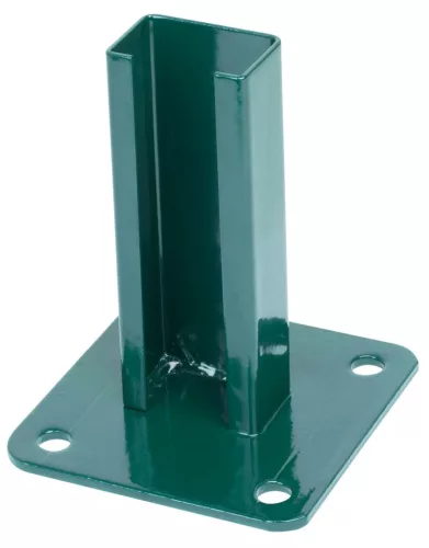 Strend Pro EUROSTANDARD, Rögzíthető oszloptalp, 60x40 mm, zöld, RAL6005