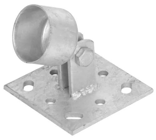 Strend Pro METALTEC, Horganyozott csuklós oszloptalp, 38 mm