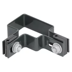   Strend Pro EUROSTANDARD, Bilincs szögletes oszlophoz, 60x40 mm, antracit, Zn+PVC, RAL7016