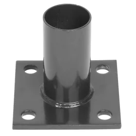   Strend Pro METALTEC, Rögzíthető oszloptalp, kerek oszlophoz 48 mm, antracit, RAL7016