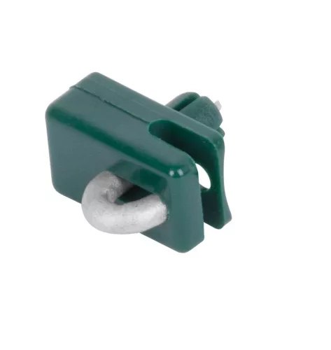 Strend Pro METALTEC 2, Drótrögzítő, szöggel, zöld, 10 db