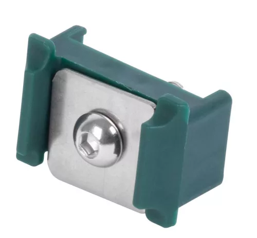 Strend Pro EUROSTANDARD, Rögzítő kerítés panelhez, 60x40 mm, zöld