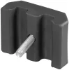 Strend Pro EUROSTANDARD, Rögzítő kerítés panelhez, 60x40 mm, antracit, csavarral együtt, M alakú