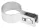 Strend Pro EUROSTANDARD, Horganyozott bilincs kerek oszlophoz, 38 mm