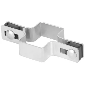   Strend Pro EUROSTANDARD, Horganyozott bilincs szögletes oszlophoz, 60x40 mm