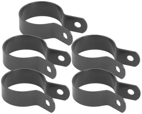 Strend Pro METALTEC, Bilincs, 48 mm, antracit, RAL7016, kerek oszlophoz, 5 db
