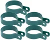 Strend Pro METALTEC, Bilincs, 48 mm, zöld, RAL6005, kerek oszlophoz, 5 db