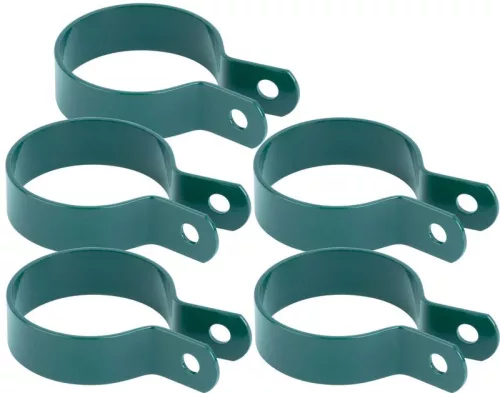 Strend Pro METALTEC, Bilincs, 48 mm, zöld, RAL6005, kerek oszlophoz, 5 db