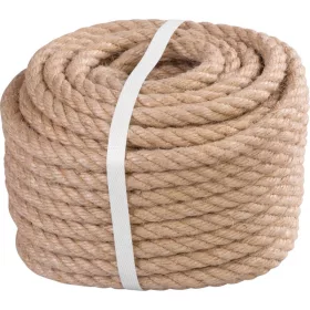   Kötél Strend Pro Premium, jutából, természetes, 12 mm, sodrott, H-20 m