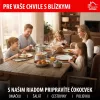 MagicHome Chloe rozsdamentes acél lábas üvegfedővel – Ø 16 cm, 1500 ml
