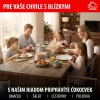 MagicHome Chloe rozsdamentes acél lábas üvegfedővel – Ø 20 cm, 3000 ml