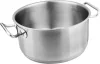 MagicHome Chloe rozsdamentes acél fazék üvegfedővel – Ø 26 cm, 6600 ml