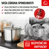 MagicHome Chloe rozsdamentes acél fazék üvegfedővel – Ø 26 cm, 10 liter