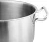 MagicHome Chloe rozsdamentes acél fazék üvegfedővel – Ø 30 cm, 15 liter