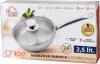 MagicHome Chloe rozsdamentes acél fazék üvegfedővel – Ø 30 cm, 15 liter
