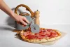 MagicHome rozsdamentes acél pizzavágó  – 20 × 8 cm