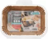 MagicHome sütőpapír betét forrólevegős sütőhöz – 22 × 14 × 4,5 cm, 50 db