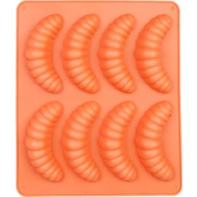   MagicHome szilikon sütőforma vaníliás kiflihez – 8 részes, 24,6 × 22,3 × 2 cm