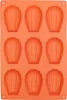 MagicHome szilikon sütőforma medvemancs süteményhez – 9 részes, 30 × 20 cm