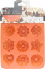 MagicHome szilikon muffinforma különböző formákkal – 21,2 × 15,6 × 3 cm