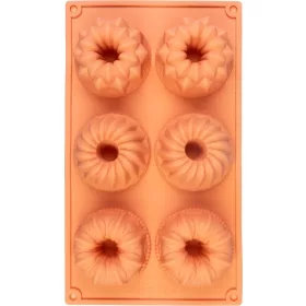   MagicHome szilikon mini kuglóf sütőforma – 29,5 × 17,5 × 3,5 cm