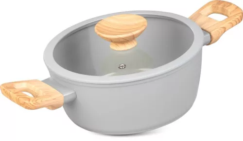 MagicHome Harmony lábas üvegfedővel, kerámia bevonattal – Ø 20 cm, 2200 ml