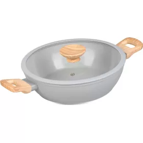   MagicHome Harmony lapos lábas üvegfedővel, 2 rétegű kerámia bevonattal – Ø 26 cm, 2800 ml