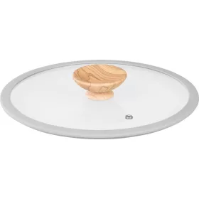 MagicHome Harmony üvegfedő szilikon peremmel – Ø 24 cm