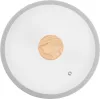 MagicHome Harmony üvegfedő szilikon peremmel – Ø 26 cm