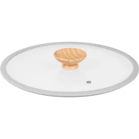 MagicHome Harmony üvegfedő szilikon peremmel – Ø 28 cm