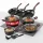 MagicHome Black Marble Line edénykészlet márványhatású tapadásmentes bevonattal – 13 részes