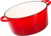 MagicHome Castora Line zománcozott öntöttvas edény fedővel – Ø 24 cm, 4 liter