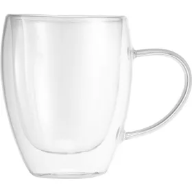   MagicHome duplafalú boroszilikát üveg termobögre készlet – 280 ml, 2 db 