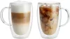 MagicHome duplafalú boroszilikát üveg termobögre készlet – 350 ml, 2 db 