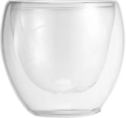 MagicHome duplafalú boroszilikát üveg eszpresszópohár készlet – 90 ml, 2 db 