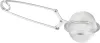 MagicHome rozsdamentes acél csipeszes teaszűrő – 15,5 × 5 cm