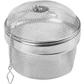   MagicHome rozsdamentes acél teaszűrő lánccal – 8,5 × 10 cm