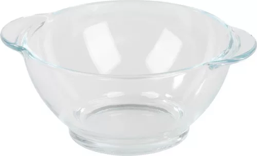MagicHome üveg tálalótál fülekkel – 500 ml