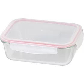   MagicHome téglalap alakú üveg ételtároló doboz műanyag fedéllel – 1500 ml