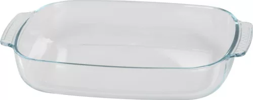 MagicHome téglalap alakú üveg sütőtál fülekkel – 3900 ml