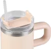 MagicHome rozsdamentes acél termobögre szívószállal – 550 ml -