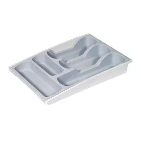   Curver 5 rekeszes evőeszköztartó fiókba – 30 × 42 × 6,4 cm, szürkéskék