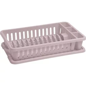   Curver 176008 konyhai edényszárító csepptálcával – 42 × 26,5 × 8,8 cm, bézs