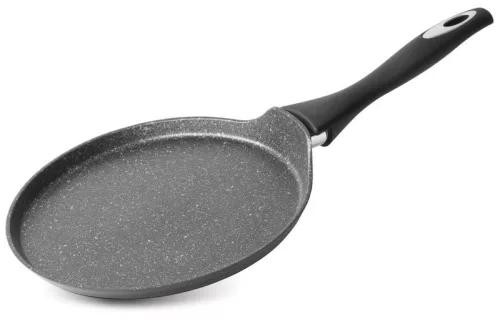 MagicHome Black Line palacsintasütő márványhatású tapadásmentes bevonattal – Ø 25 cm