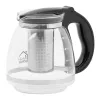 MagicHome TP021 üveg teáskanna rozsdamentes acél szűrővel – 1,5 liter